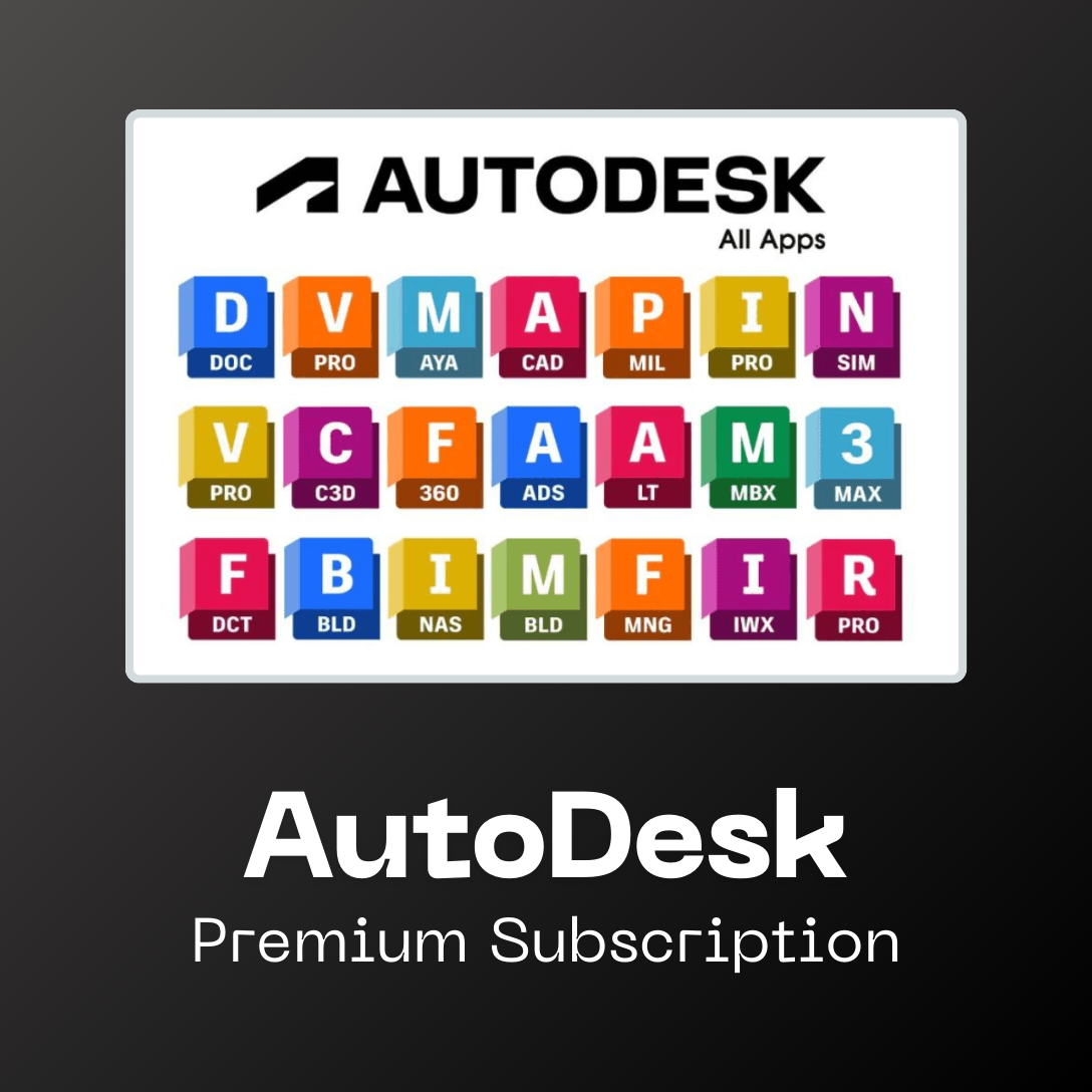 AutoDesk Premium All Apps (Official License)