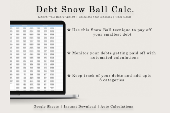 Debt Snow Ball Calculator