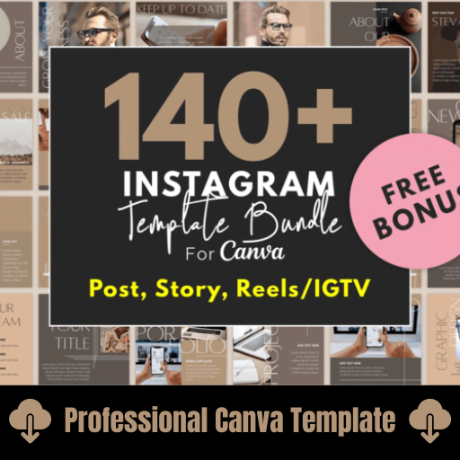 Instagram Boost Bundle Canva Bundle