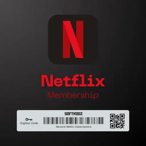 Netflix Subscription | ONE SCREEN - SOFTKODZ STORE