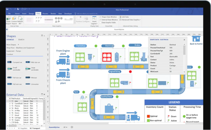 Microsoft Visio 2019 Professional - Digital Download