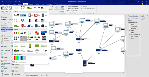 Microsoft Visio Professional 2016 32/64-bit Medialess (PC)